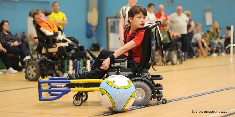 Powerchair-football: Things are rolling smoothly