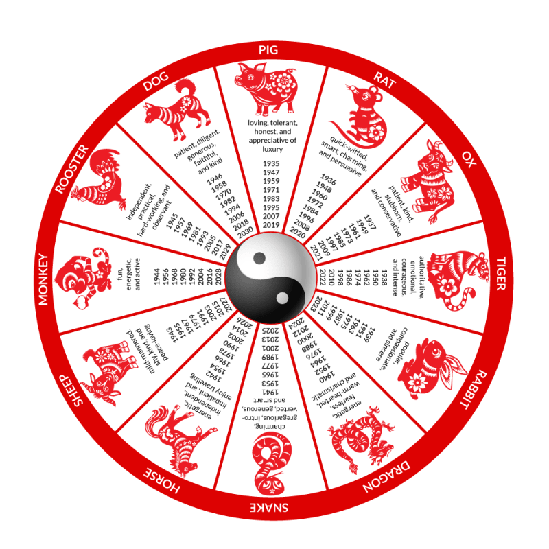 10x Feng Shui Chinesisch 12 Tierzeichen Münzen Reichtum Glückbringer Zufällig