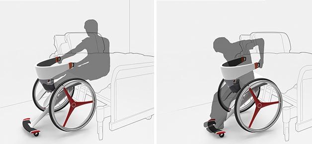Rollstuhl mit iF Student Design Award