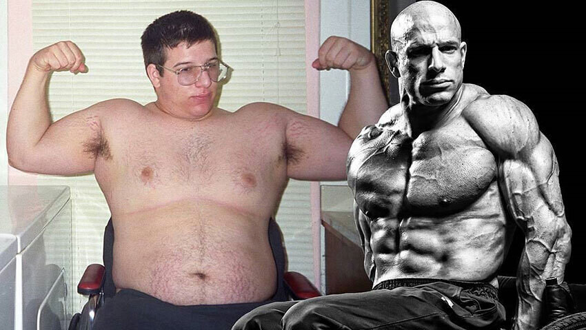 nick scott vor und nach dem bodybuilding